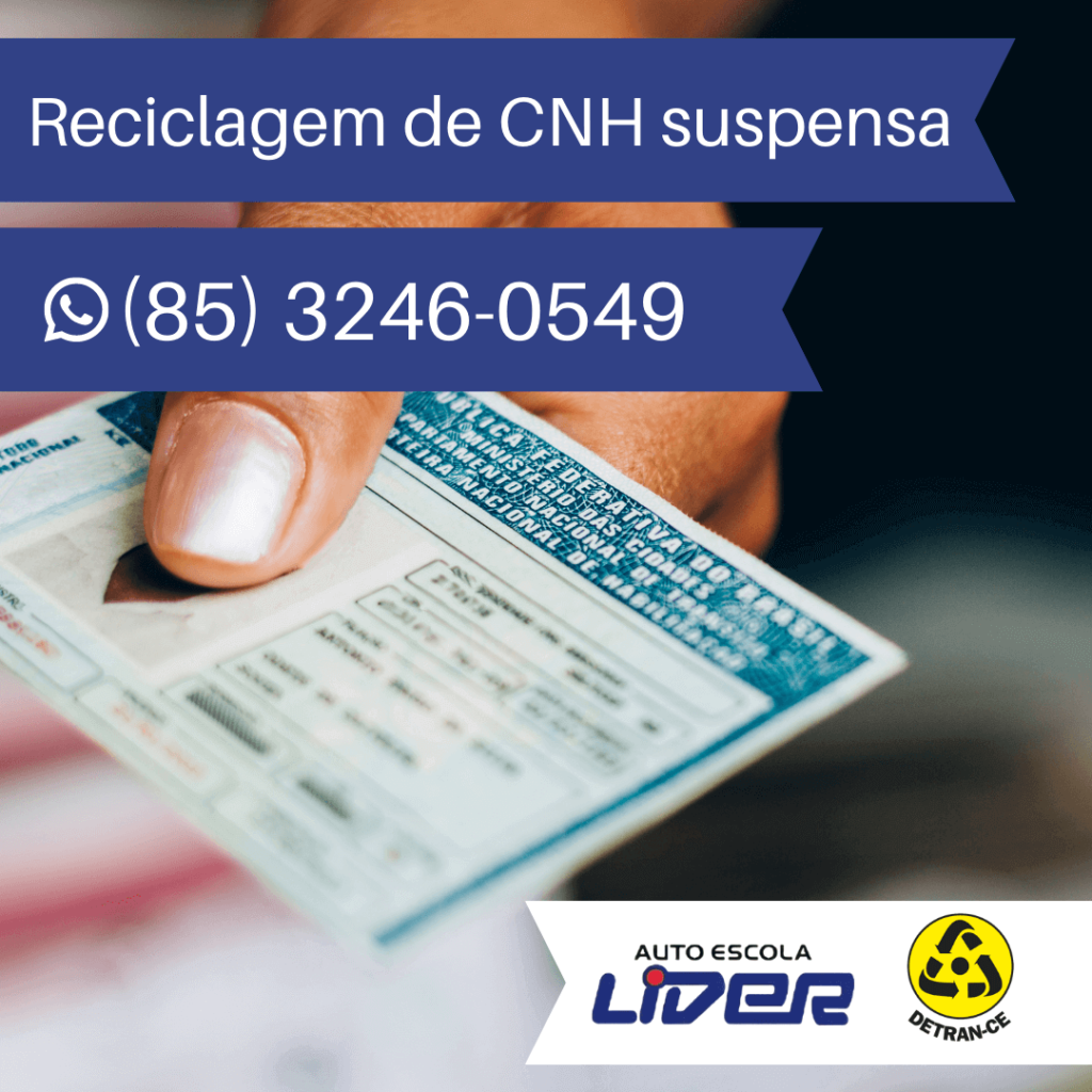 Curso Condutor Infrator (Reciclagem) – Autoescola Líder